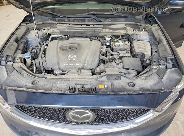 JM3KFBCM5J0468560 2018 MAZDA CX-5 Blue Vista del compartimento del motor