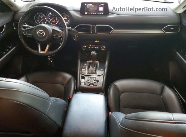 JM3KFBCM5J0468560 2018 MAZDA CX-5 Blue Vista del salpicadero