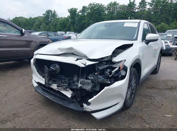 JM3KFBCM5K0568241 2019 MAZDA CX-5 White Դիմացի տեսք