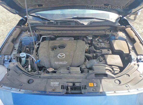 JM3KFBCM5K1608277 2019 MAZDA CX-5 Blue Вид підкапотного простору