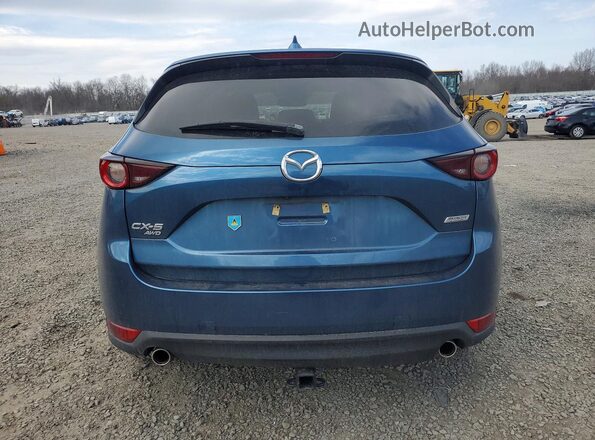 JM3KFBCM5K1608277 2019 MAZDA CX-5 Blue Вид ззаду