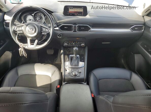 JM3KFBCM5K1608277 2019 MAZDA CX-5 Blue Вид панелі приладів
