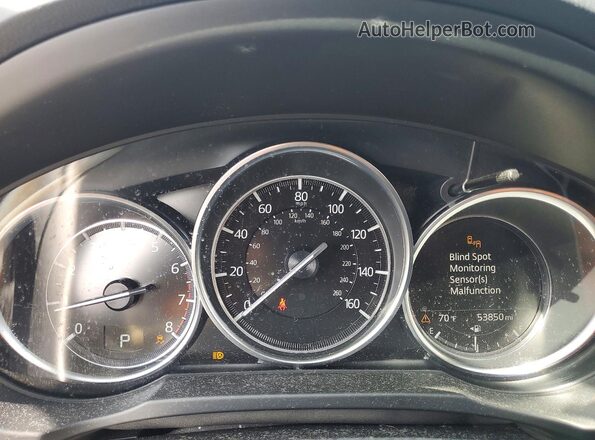 JM3KFBCM5K1608277 2019 MAZDA CX-5 Blue Вид щитка приладів