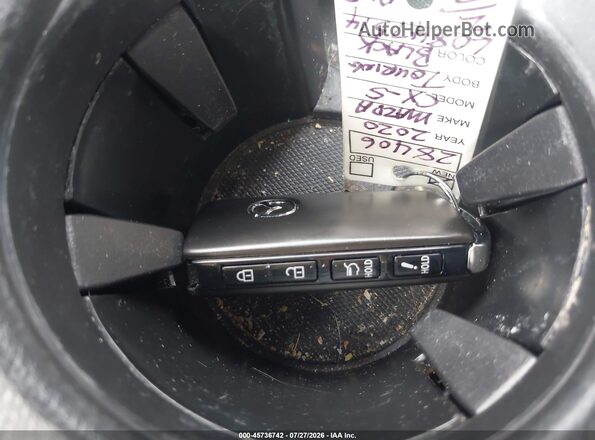 JM3KFBCM5L0847514 2020 MAZDA CX-5 Black Vista del salpicadero