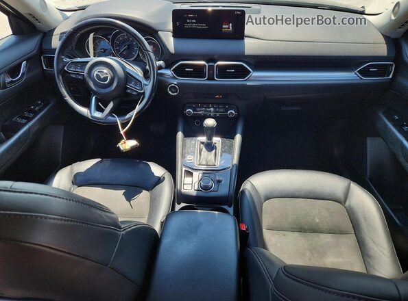 JM3KFBCM5M0411702 2021 MAZDA CX-5 Gray Առջևի վահանակի տեսք