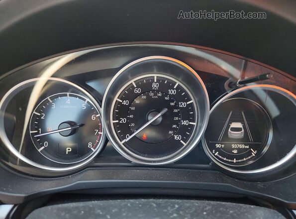 JM3KFBCM5M0411702 2021 MAZDA CX-5 Gray Սարքավորումների վահանակի տեսք