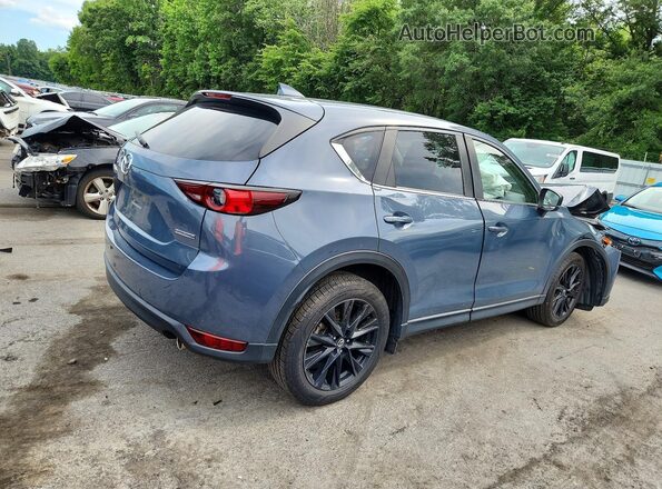 JM3KFBCM5M0494662 2021 MAZDA CX-5 Blue Trasero derecho