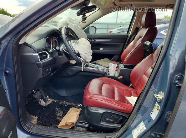 JM3KFBCM5M0494662 2021 MAZDA CX-5 Blue Vista interior delantera