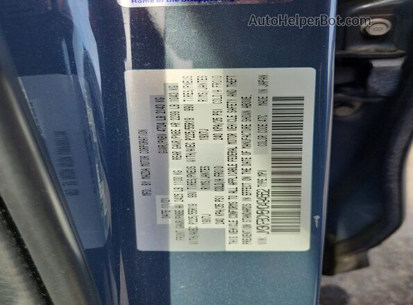 JM3KFBCM5M0494662 2021 MAZDA CX-5 Blue Vista de la etiqueta del VIN