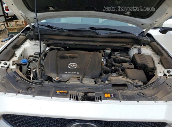 JM3KFBCM5M1338180 2021 MAZDA CX-5 White Вид підкапотного простору