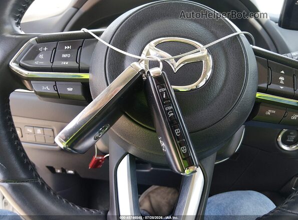 JM3KFBCM5M1476334 2021 MAZDA CX-5 White Dashboard view