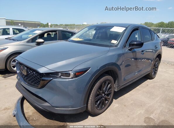 JM3KFBCM5N0600240 2022 MAZDA CX-5 Gray Vista tres cuartos delantera izquierda