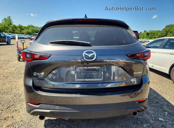 JM3KFBCM5N0605017 2022 MAZDA CX-5 Gray უკანა ხედი