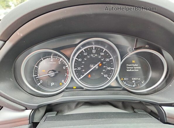 JM3KFBCM5P0163553 2023 MAZDA CX-5 White Vista del cuadro de instrumentos