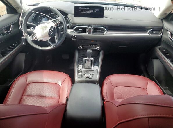 JM3KFBCM5P0180451 2023 MAZDA CX-5 Blue Вид панелі приладів