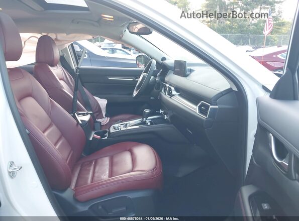JM3KFBCM5S0786812 2025 MAZDA CX-5 White Widok wnętrza z przodu