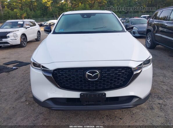 JM3KFBCM5S0786812 2025 MAZDA CX-5 White Widok wnętrza z tyłu