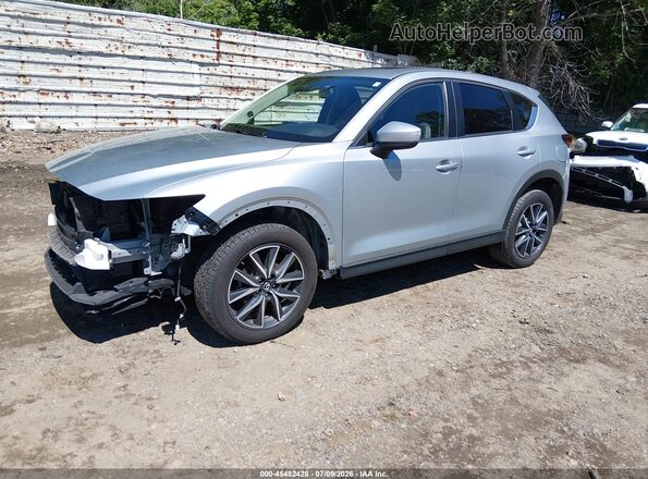JM3KFBCM6J0301267 2018 MAZDA CX-5 Серебряный Передняя левая четверть