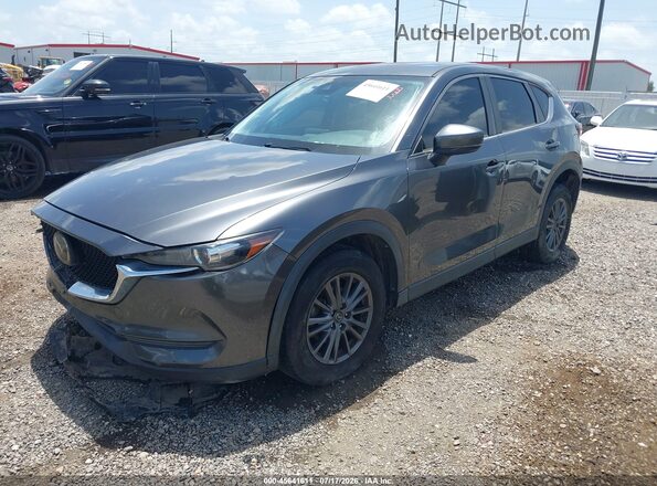 JM3KFBCM6K0546104 2019 MAZDA CX-5 Gray Vista tres cuartos delantera izquierda