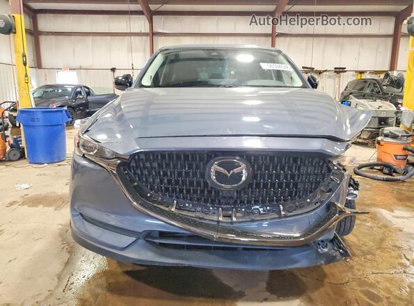 JM3KFBCM6M0441260 2021 MAZDA CX-5 Blue წინა ხედი