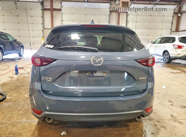 JM3KFBCM6M0441260 2021 MAZDA CX-5 Blue უკანა ხედი