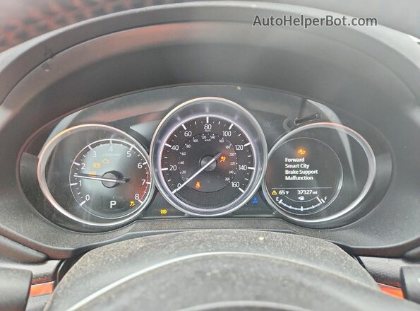 JM3KFBCM6M0450136 2021 MAZDA CX-5 Gray Vista del cuadro de instrumentos