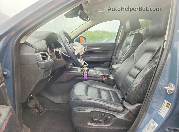 JM3KFBCM6M0450136 2021 MAZDA CX-5 Gray Vista interior delantera