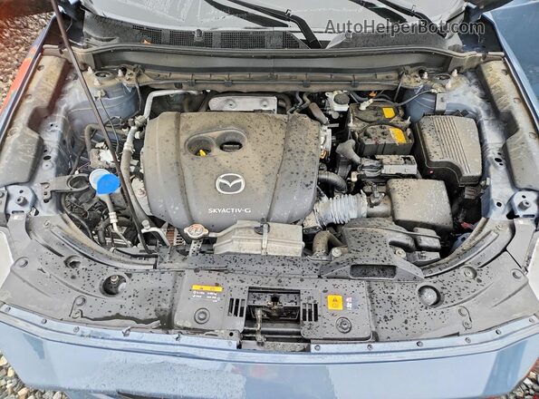 JM3KFBCM6M0450136 2021 MAZDA CX-5 Gray Vista del compartimento del motor