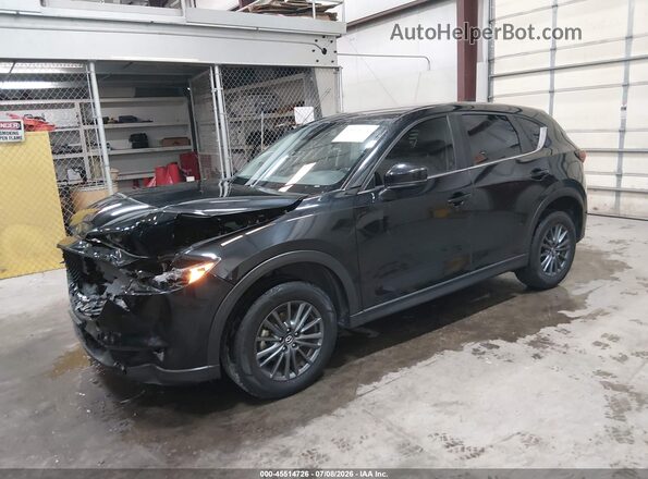 JM3KFBCM6M0483184 2021 MAZDA CX-5 Black Vista tres cuartos delantera izquierda