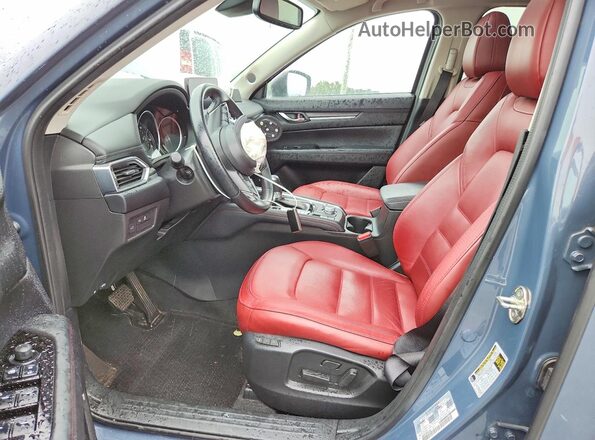 JM3KFBCM6P0214901 2023 MAZDA CX-5 Blue წინა სალონის ხედი