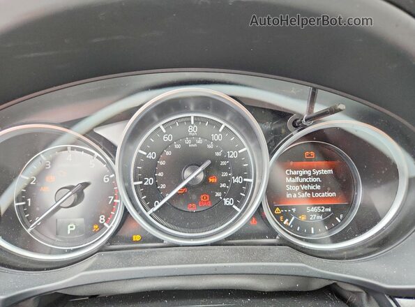 JM3KFBCM6P0214901 2023 MAZDA CX-5 Blue ხელსაწყოთა პანელის ხედი