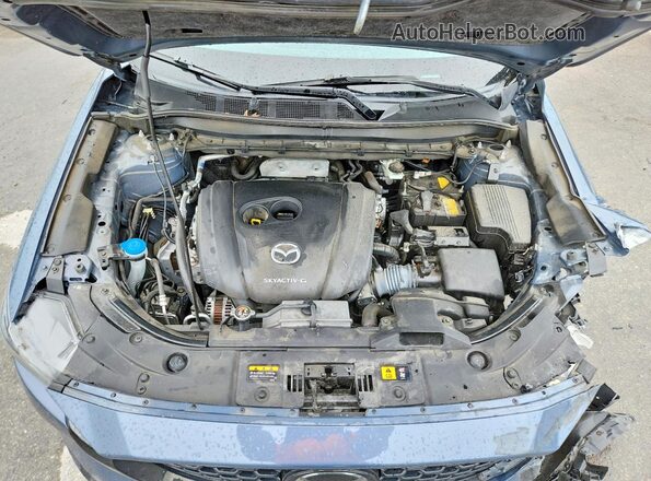 JM3KFBCM6P0214901 2023 MAZDA CX-5 Blue ძრავის განყოფილების ხედი