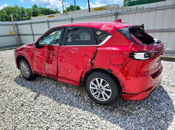 JM3KFBCM6S0803293 2025 MAZDA CX-5 Red უკანა მარცხენა