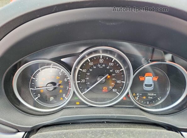 JM3KFBCM6S0803293 2025 MAZDA CX-5 Red ხელსაწყოთა პანელის ხედი