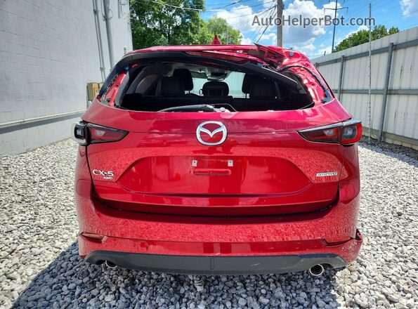 JM3KFBCM6S0803293 2025 MAZDA CX-5 Red უკანა ხედი