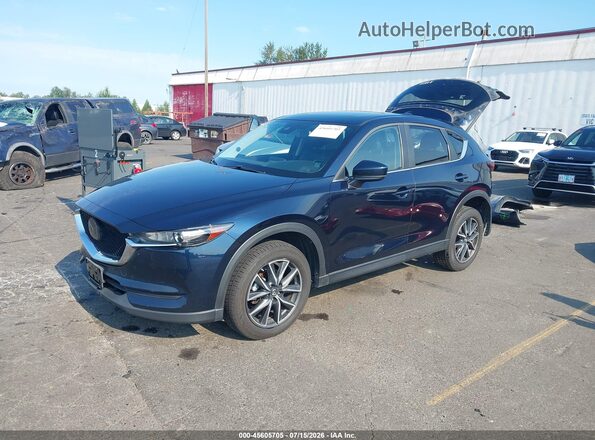 JM3KFBCM7J0308857 2018 MAZDA CX-5 Dark Blue Przód lewy