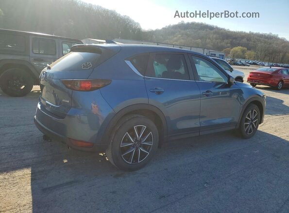 JM3KFBCM7J0311418 2018 MAZDA CX-5 Blue Tył prawy