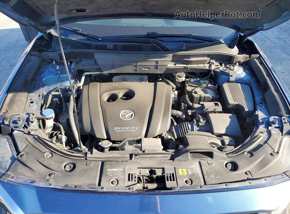 JM3KFBCM7J0311418 2018 MAZDA CX-5 Blue Widok komory silnika