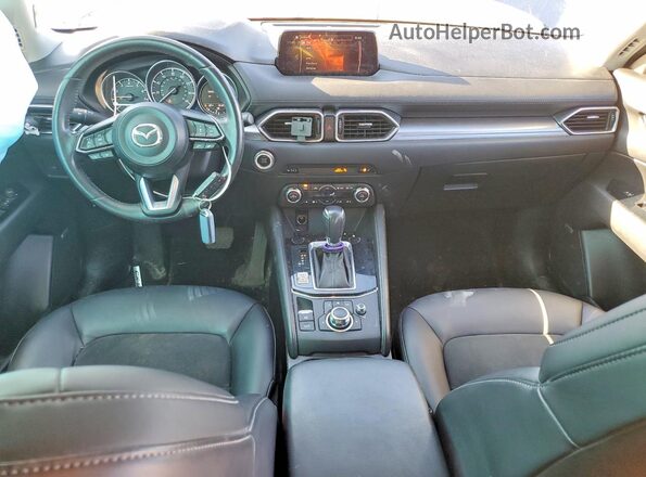 JM3KFBCM7J0311418 2018 MAZDA CX-5 Blue Widok deski rozdzielczej