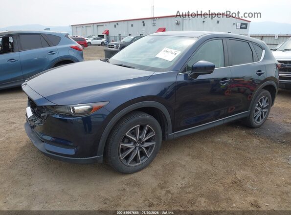 JM3KFBCM7J0381369 2018 MAZDA CX-5 Blue Vista tres cuartos delantera izquierda