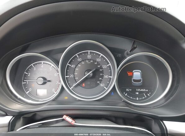 JM3KFBCM7J0381369 2018 MAZDA CX-5 Blue Vista de los asientos traseros