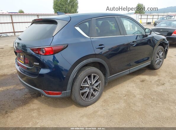 JM3KFBCM7J0381369 2018 MAZDA CX-5 Blue Trasero derecho