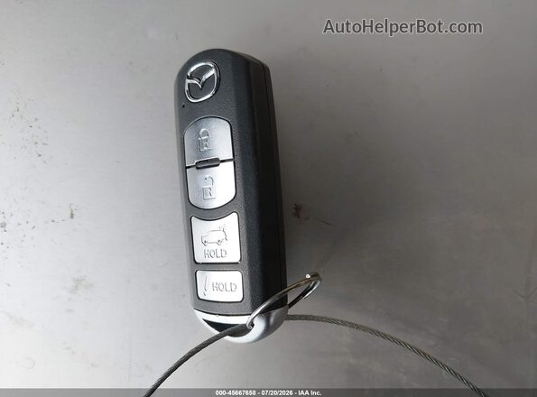 JM3KFBCM7J0381369 2018 MAZDA CX-5 Blue Vista del salpicadero