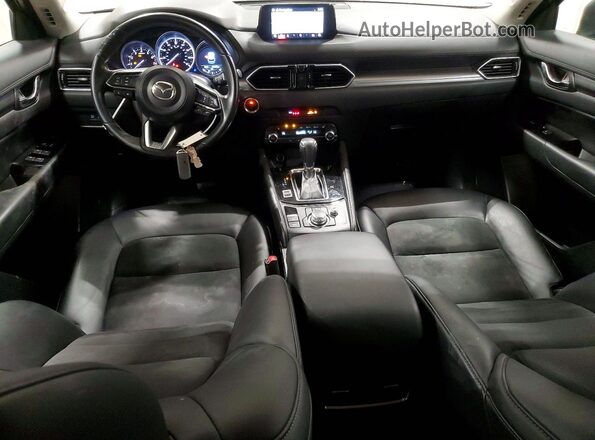 JM3KFBCM7K0637270 2019 MAZDA CX-5 Blue Dashboard view