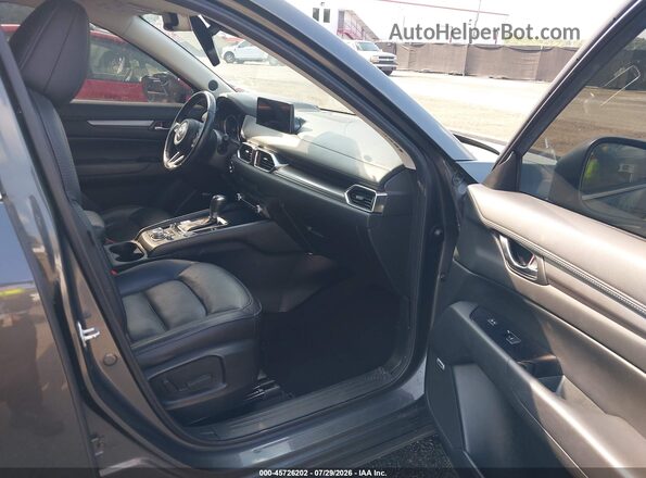 JM3KFBCM7M0362728 2021 MAZDA CX-5 Gray Widok wnętrza z przodu