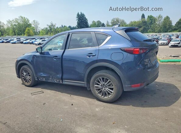 JM3KFBCM7M0455815 2021 MAZDA CX-5 Blue Հետևի ձախ