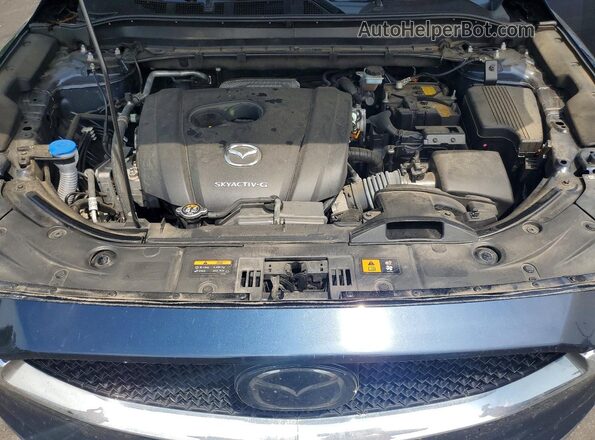 JM3KFBCM7M0455815 2021 MAZDA CX-5 Blue Սալոնի հետևի տեսք