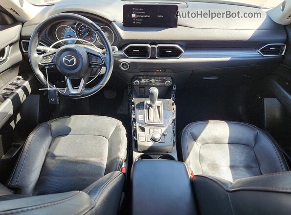 JM3KFBCM7M0456026 2021 MAZDA CX-5 White Vista del salpicadero