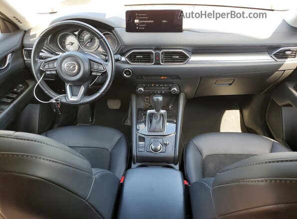 JM3KFBCM7M1424249 2021 MAZDA CX-5 Black წინა პანელის ხედი