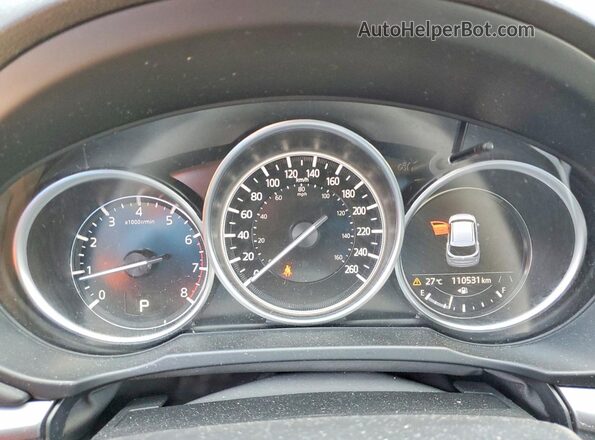 JM3KFBCM7M1424249 2021 MAZDA CX-5 Black ხელსაწყოთა პანელის ხედი